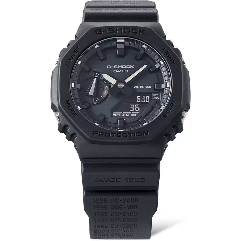 CASIO 卡西歐 G-SHOCK 40周年全黑限量版手錶 新春送禮 GA-2140RE-1A | G-SHOCK | Yahoo奇摩購物中心