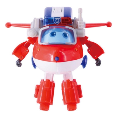 任選 Super Wings 發光變形巡邏員警隊杰特_AL37609 超級飛俠