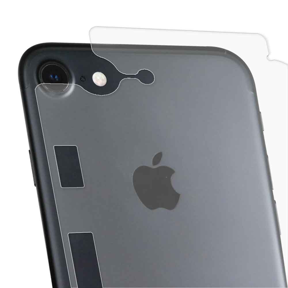 iPhone 8/iPhone 7 4.7吋 側邊蝶翼加強型防指紋機身背膜 保護貼(2入)