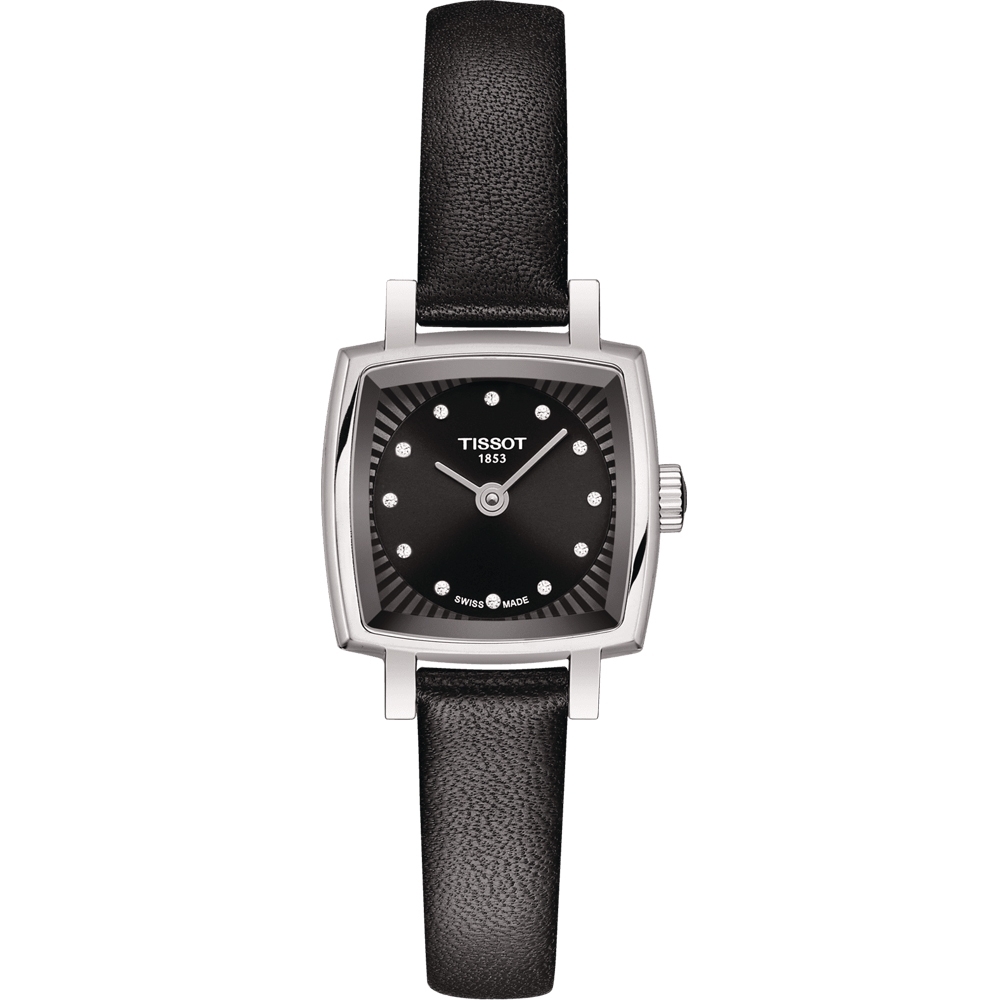 TISSOT 天梭 官方授權 LOVELY SQUAREU 優雅時尚鑽錶(T0581091605600)