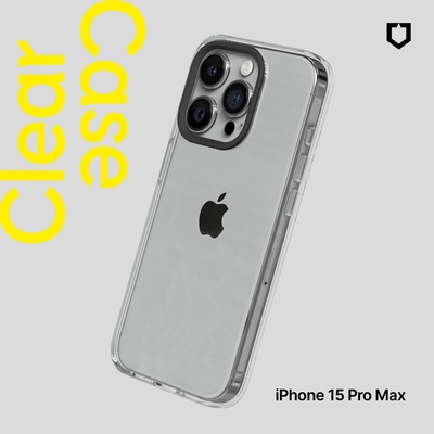 犀牛盾 iPhone 15 Pro Max(6.7吋) Clear 透明防摔手機殼
