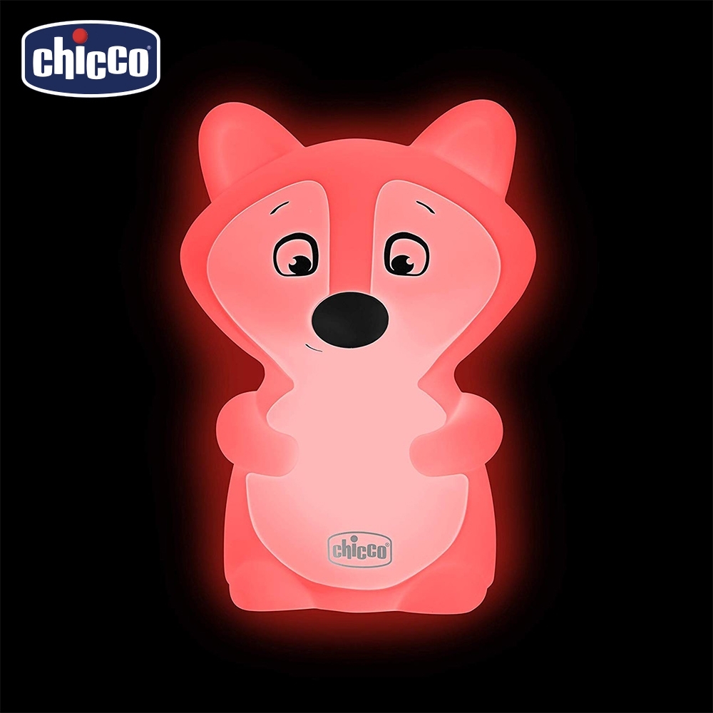 chicco-充電式安撫夜燈-小狐狸