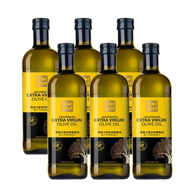 【GoodSome 好東西】義大利原裝進口頂級冷壓初榨橄欖油(1000ml*6入)