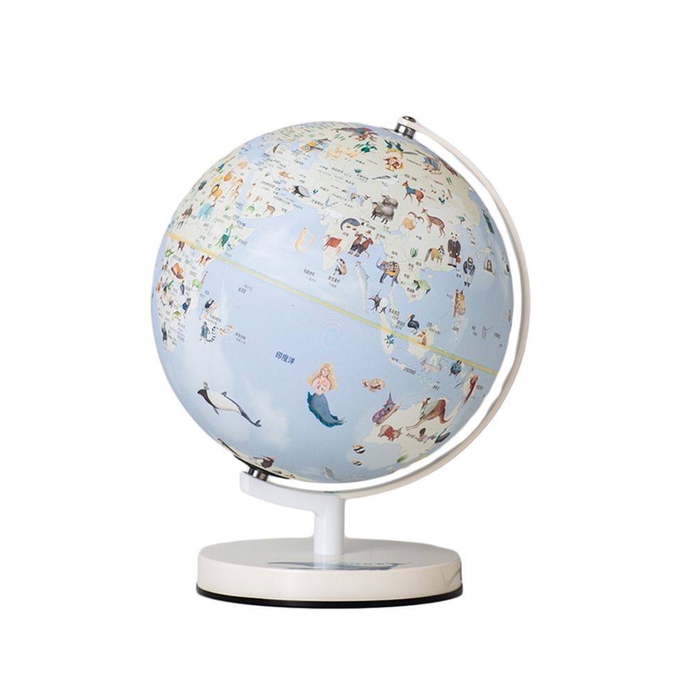 SkyGlobe 10吋動物世界夜燈地球儀(中文/附燈) | 文具/辦公事務用品