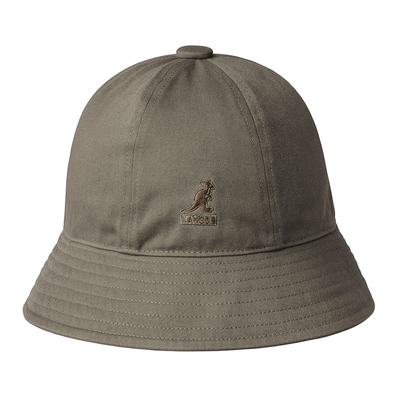 KANGOL-WASHED 棉質鐘型帽-棕色