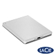 LaCie Mobile Drive USB-C 4TB 外接硬碟-月光銀 product thumbnail 1