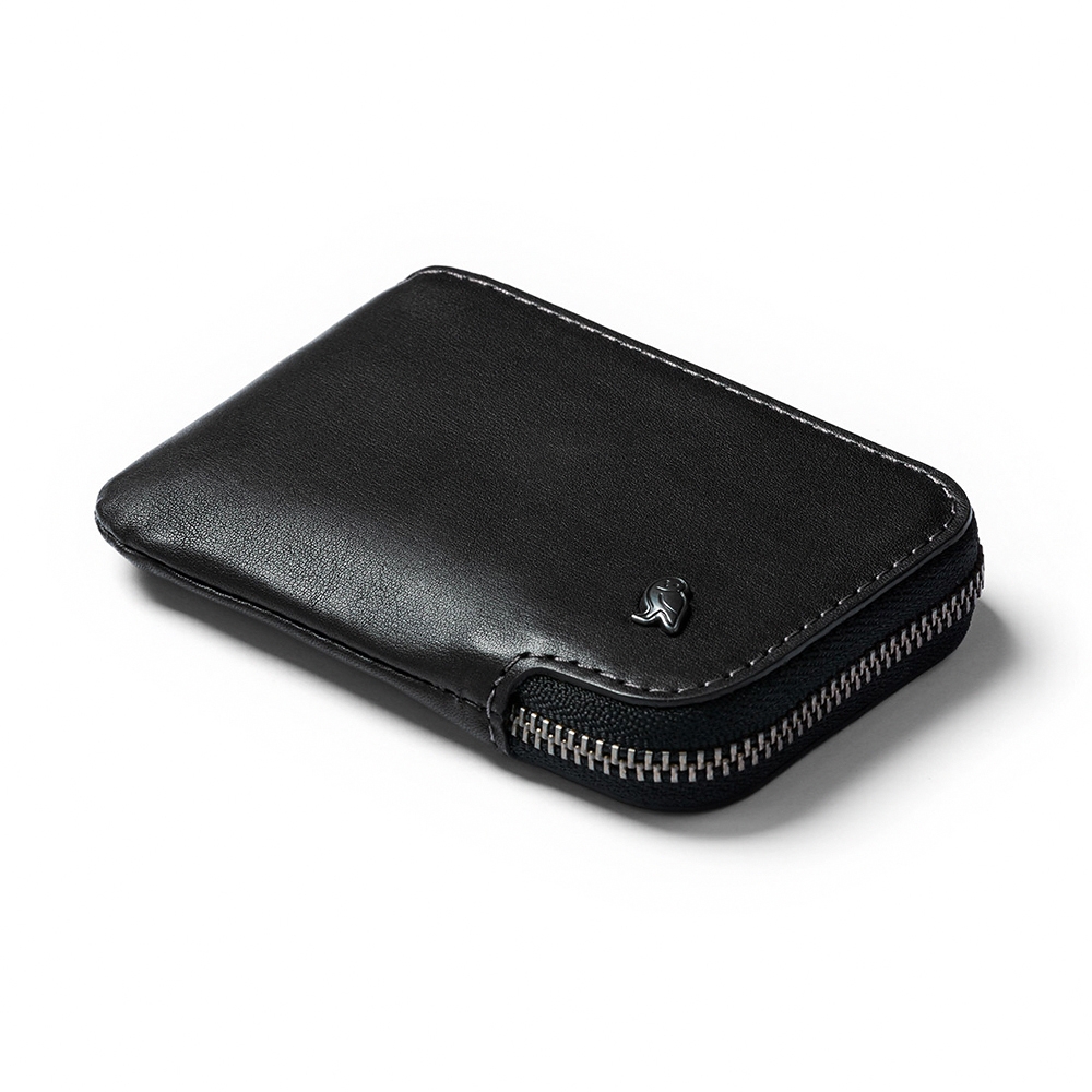 Bellroy 小錢包 卡片收納包 拉鍊包 零錢包 優質環保皮革 迎春好禮-黑