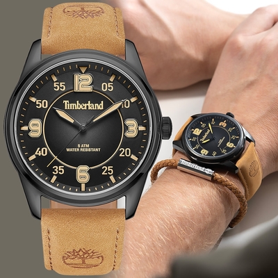 Timberland 天柏嵐 經典大三針手錶 送禮推薦-45mm TDWGA0040903