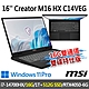 msi微星 Creator M16 HX C14VEG-042TW 16吋 創作者筆電(i7-14700HX/16G/1T SSD+512G/RTX4050-6G/W11P-16G雙通道雙碟特仕版) product thumbnail 1