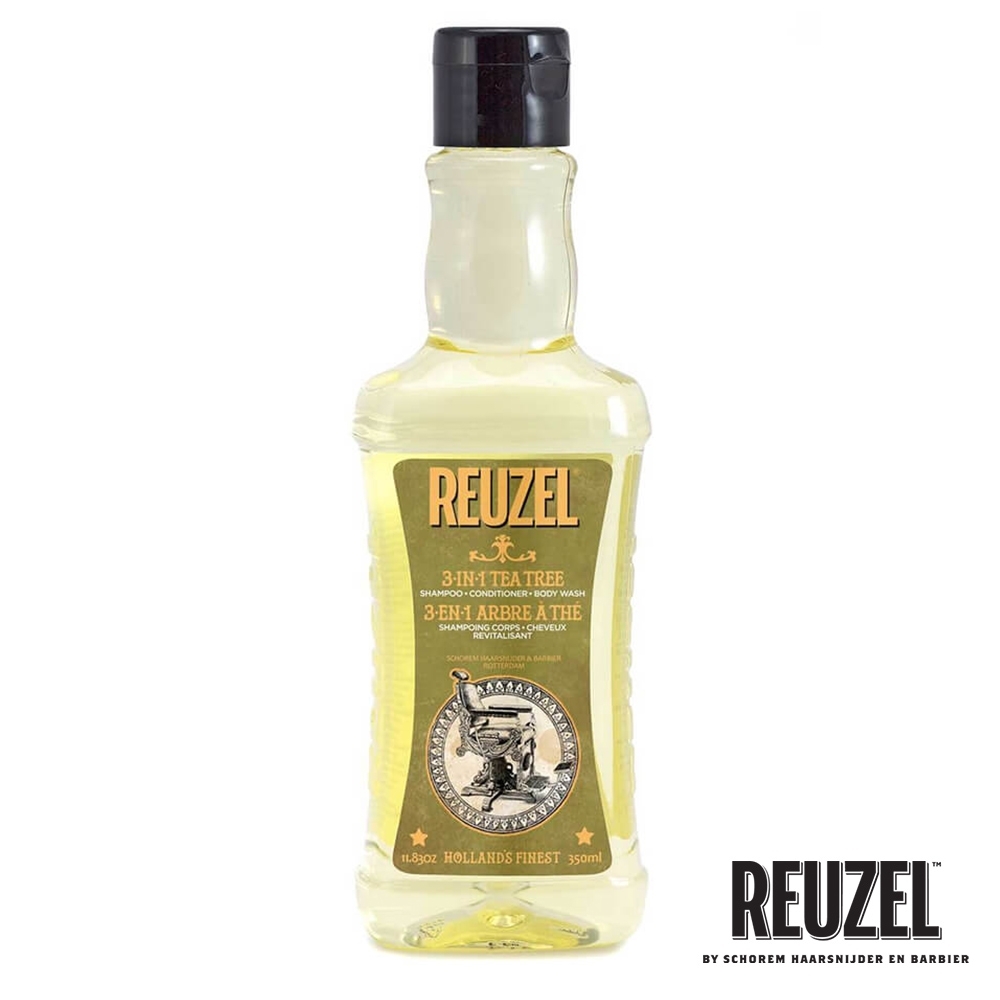 REUZEL 3合1茶樹全能全身洗潤保濕髮浴 350ml