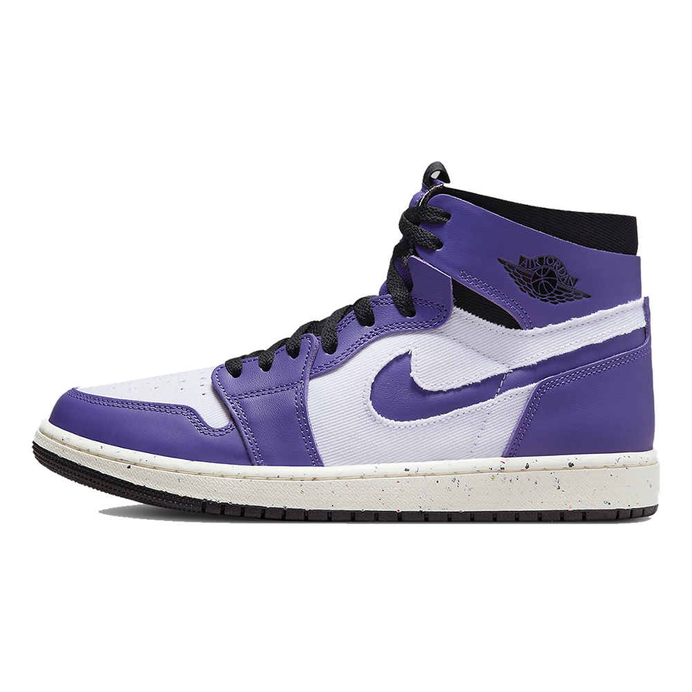 Nike AIR JORDAN 1 ZOOM AIR CMFT男休閒鞋-白紫-CT0978501