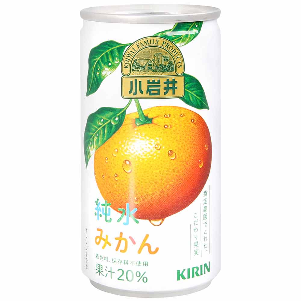 KiRiN 小岩井果汁-蜜柑風味(185g)