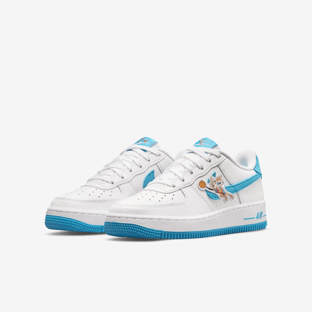 Nike Air Force 1 GS [DM3353-100] 大童休閒鞋怪物奇兵兔寶寶經典AF1