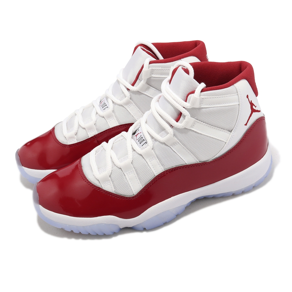 Nike Air Jordan 11代Retro 男鞋櫻桃紅Cherry 喬丹AJ11 冰底CT8012-116