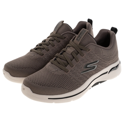 SKECHERS 男鞋 健走系列 GO WALK ARCH FIT - 216263TAN