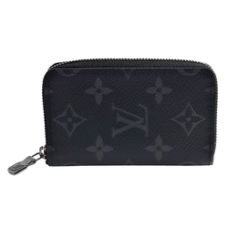 Louis Vuitton Zippy Coin Purse Vertical Noir M81662 Monogram Eclipse