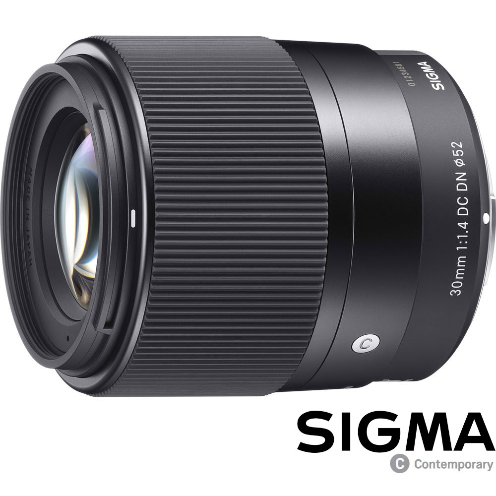 SIGMA 30mm F1.4 DC DN Contemporary (公司貨) 標準大光圈定焦鏡頭 人像鏡 微單眼專用鏡頭 | DN(無反