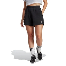 ADIDAS ESS+ SHORTS 三葉草 女運動短褲-黑-IC1506