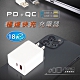 動力公牛 PD+QC雙孔18W極速快充充電器(PB-18AC) product thumbnail 2