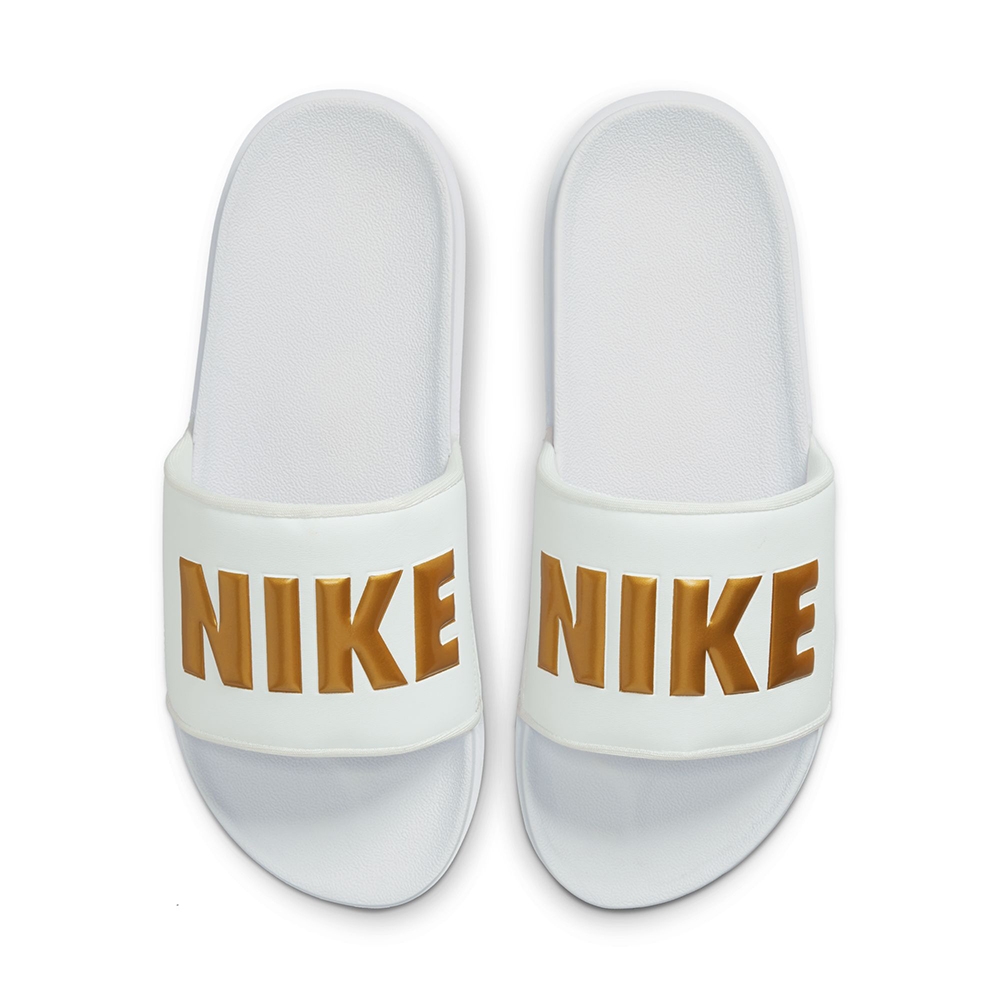 NIKE 拖鞋  運動 女鞋 白金 BQ4632106 WMNS OFFCOURT SLIDE