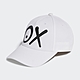 adidas 帽子 運動帽 棒球帽 遮陽帽 三葉草 A.S BBALL CAP 白 HZ7255 product thumbnail 1