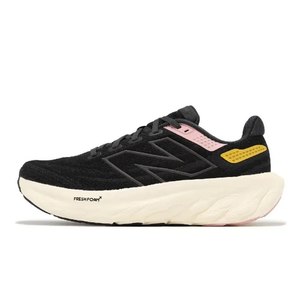 New Balance 女慢跑鞋-黑粉黃-W1080H13-D