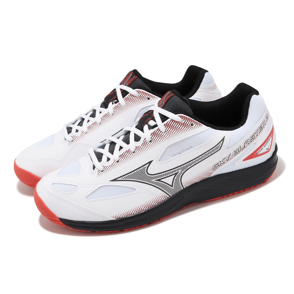 Mizuno 羽球鞋 Sky Blaster 3 Wide 男鞋 女鞋 寬楦 輕量 抓地 羽排鞋 室內運動 美津濃 71GA2345-03