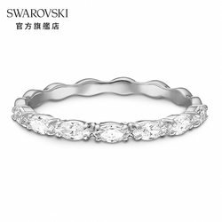 SWAROVSKI 施華洛世奇  Vittore Marquise 精緻百搭镀白金色戒指