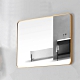 鋁框鏡系列-四方圓角鏡-鈦金 70x50cm product thumbnail 1