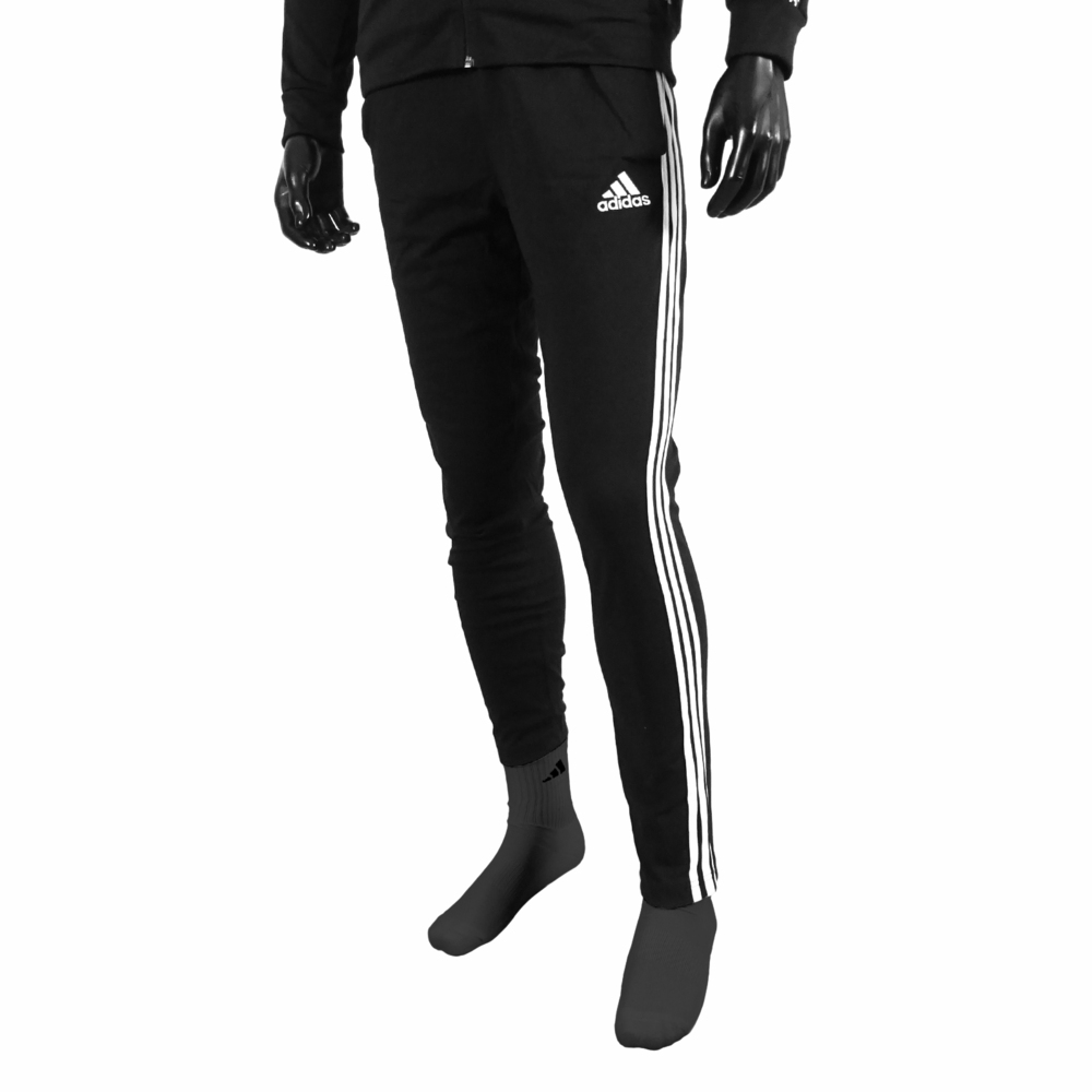 Adidas M 3s Sj To Pt [GK8995] 男 長褲 錐形褲 運動 休閒 經典 潮流 側口袋 舒適 黑