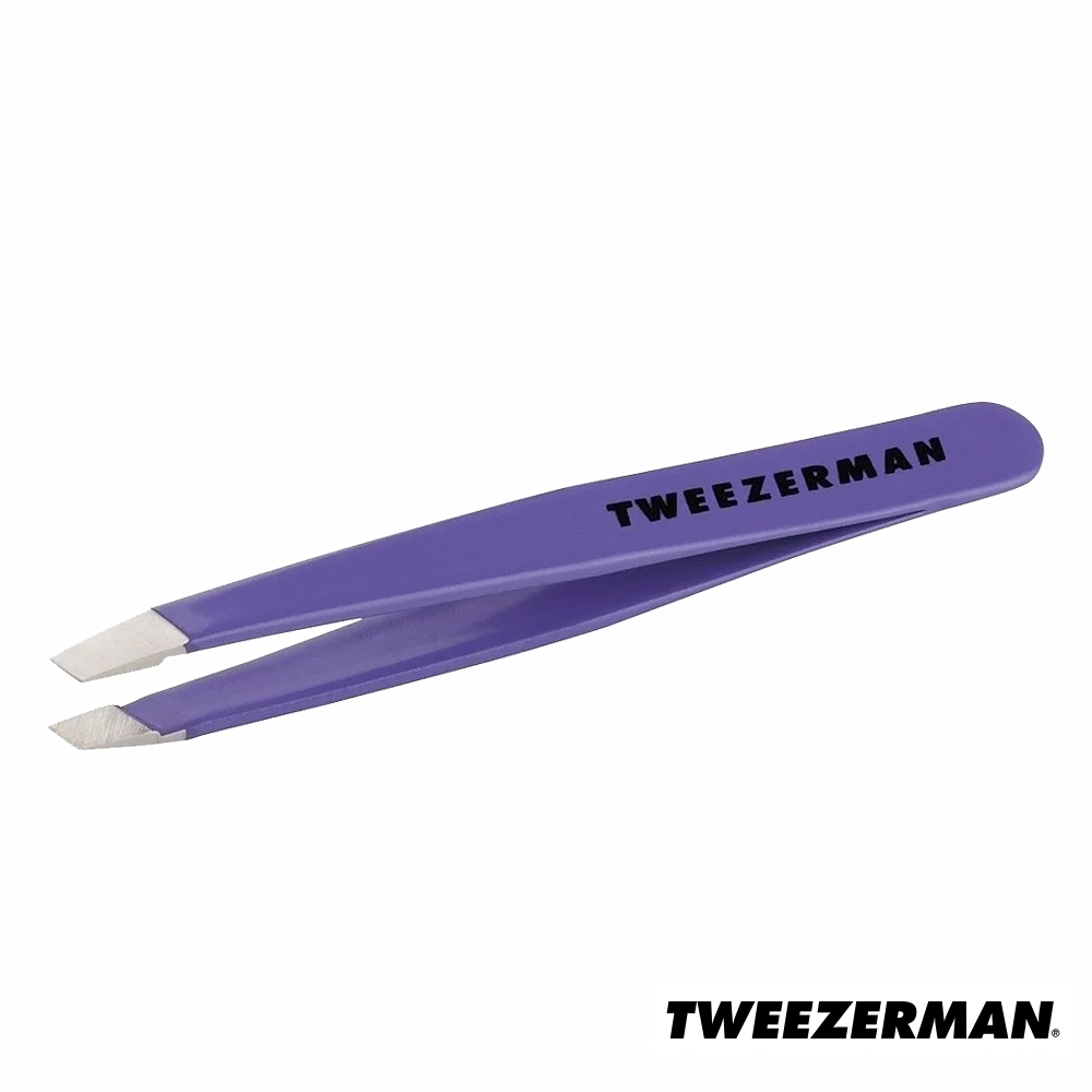 Tweezerman 中型管裝專業斜口鑷-紫羅蘭