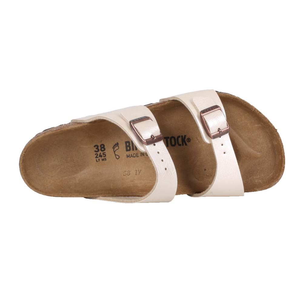 BIRKENSTOCK SYDNEY BS 女足跡舒適拖鞋-海灘 游泳 沙灘 勃肯 1016170 珍珠米白