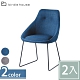 柏蒂家居-華頓簡約造型餐椅/休閒椅-二入組合(二色可選)-45x47x85cm product thumbnail 1