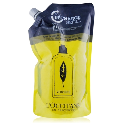 L’OCCITANE 歐舒丹 馬鞭草沐浴膠補充包500ml-公司貨