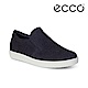 ECCO SOFT 1 W 極簡舒適套入式懶人鞋 女-深藍 product thumbnail 2