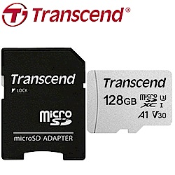 Transcend 創見 300S 128G U3 microSDXC A1 V30記憶卡