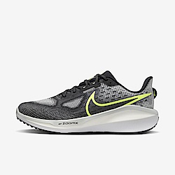 Nike Vomero 17 [FB1309-001] 男 慢跑鞋 運動 路跑 訓練 緩震 舒適 耐磨 黑灰 螢黃