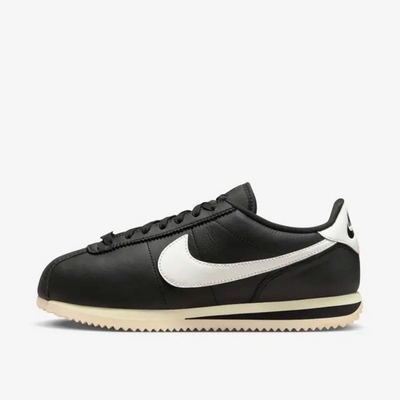 NIKE W CORTEZ 23 PREMIUM 女休閒運動鞋-黑白-FB6877001