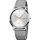 Calvin Klein CK Minimal 經典大LOGO男錶-銀/40mm product thumbnail 1