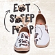 uin 西班牙原創設計 男鞋 帆布鞋 懶人鞋 巴哥的一天彩繪休閒鞋M1010032 product thumbnail 1