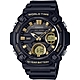 CASIO 卡西歐 10年電力 冒險精神 計時雙顯錶 送禮推薦-黑 AEQ-120W-9A product thumbnail 1