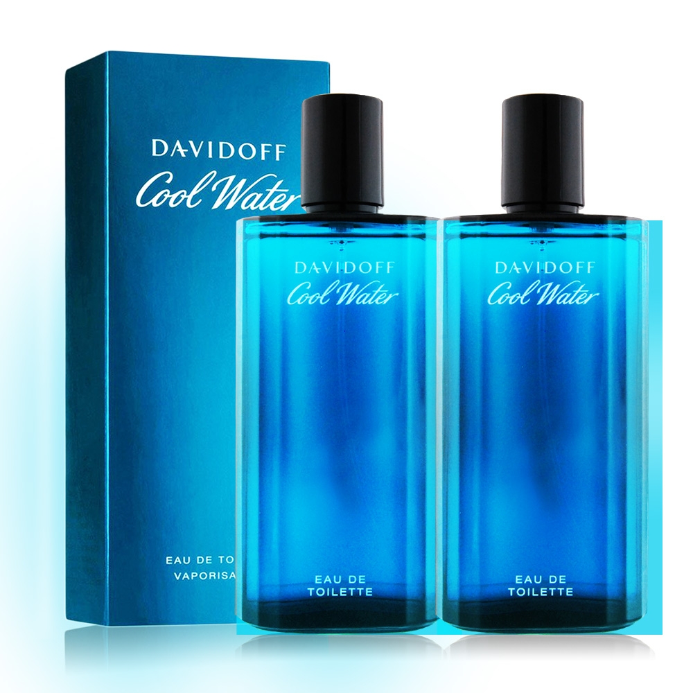 Davidoff 冷泉男性淡香水125mlX2-國際航空版