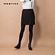 【MASTINA】上班族優雅打褶款-女短裙 素色 灰(灰色/版型修身) product thumbnail 1