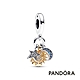 【Pandora官方直營】日月星辰三重吊飾 product thumbnail 1
