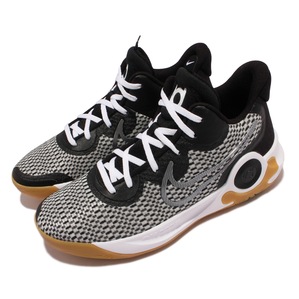 Nike 籃球鞋 KD Trey 5 IX EP 運動 男鞋 明星款 子系列 氣墊避震 包覆 XDR外底 黑灰 CW3402-006