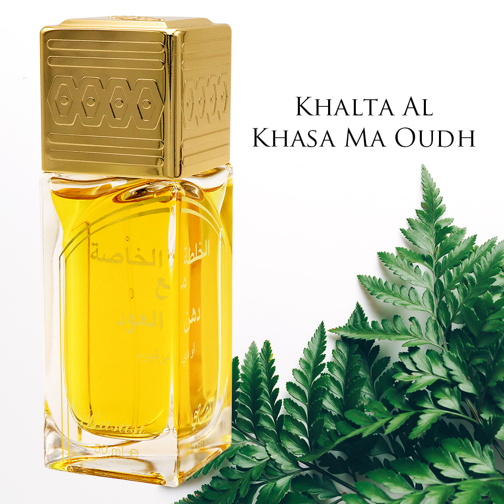 Rasasi拉莎斯 Khalta Al Khasa Ma Oudh叢林探險 薔薇與檀香 男香50ml(官方直營)