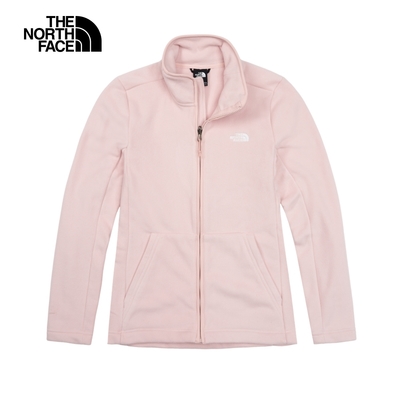 The North Face W MFO TKA200 FULL ZIP JACKET - AP 女刷毛外套-粉色-NF0A88RQLK6