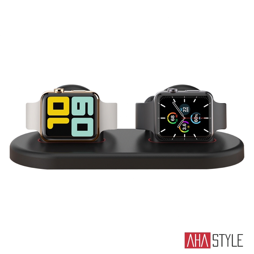 AHAStyle Apple Watch S1~S7 簡約雙充電底座