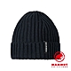 【Mammut】Alvra Beanie 保暖針織反折豆豆帽 海洋藍 #1191-00730 product thumbnail 1