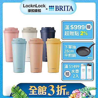 韓風簡約彈跳316不鏽鋼咖啡杯550ml